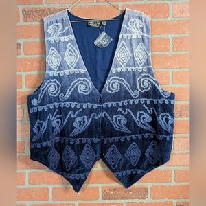Vintage Shelly & Arnold vest sz. 0X